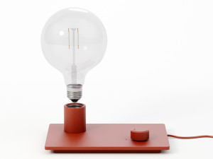 control table lamp 3D Model