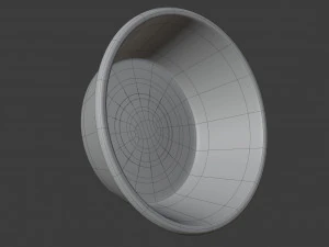 lavat&oacute;rio de pl&aacute;stico Modelo 3D