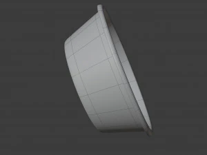 lavat&oacute;rio de pl&aacute;stico Modelo 3D