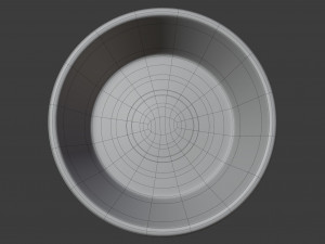 plastic wash basin 3D Model