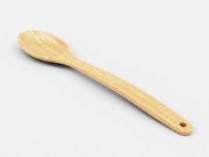 Wooden spoon 3Dモデル