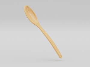 Wooden spoon Modelo 3D