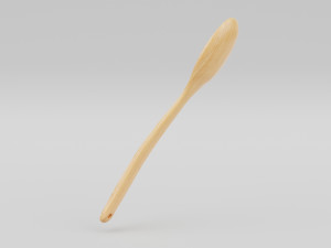 Wooden spoon Modelo 3D