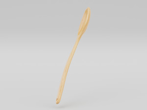 Wooden spoon Modelo 3D