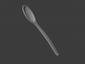 Wooden spoon Modelo 3D