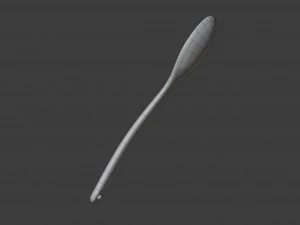 Colher de pau Modelo 3D