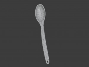 Wooden spoon Modelo 3D