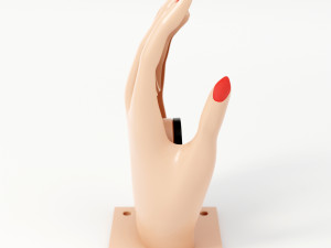 hand shaped soap dish 3D 모델