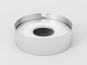 metal ashtray 3D Model