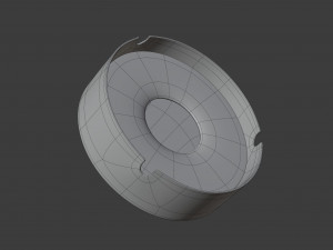 metal ashtray 3D Model