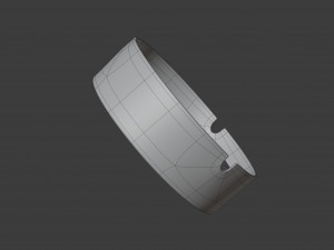 metal ashtray 3D Model