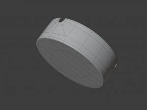 metal ashtray 3D Model