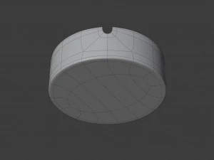 metal ashtray 3D Model