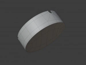 metal ashtray 3D Model