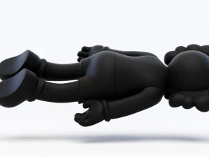 kaws face down companion 3D Model