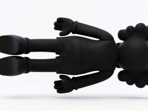 kaws face down companion 3D Model