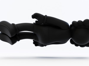 kaws face down companion Modèle 3D