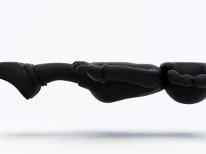 kaws face down companion 3D Model
