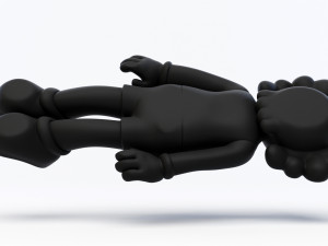 kaws face down companion Modèle 3D
