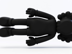 kaws face down companion Modèle 3D