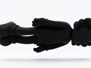 kaws face down companion Modèle 3D