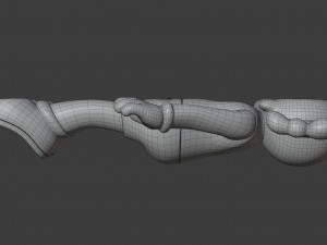 kaws face down companion Modèle 3D