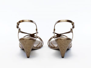 piton desenli sandalet 3D Model