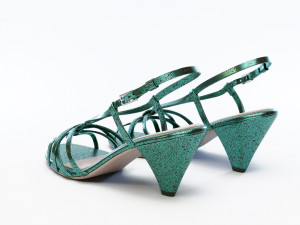 python print sandal 3D-Modell