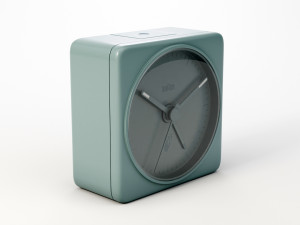 off-white braun bc0 clock 3D Model