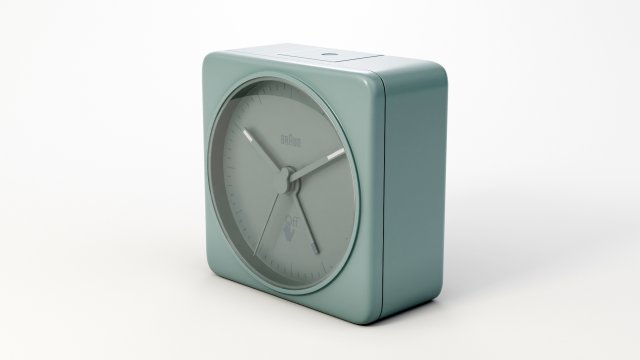 modelo 3d Reloj Braun BC0 Off-White - TurboSquid 1696901