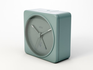 off-white braun bc0 clock 3D Model