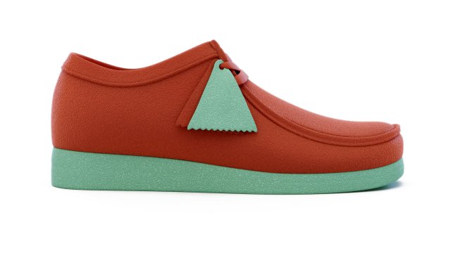 Clarks wallabee outlet coral