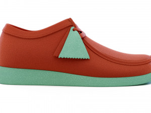 clarks originals wallabee coral combination Model 3D