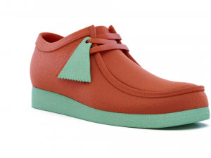 clarks originals wallabee coral combination 3D Model