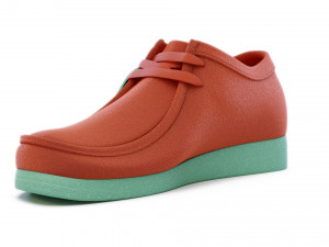 clarks originals wallabee coral combination Model 3D