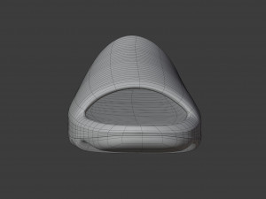 yeezy slide Modello 3D
