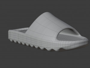 yeezy slide Modello 3D
