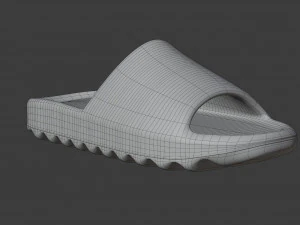 yeezy slide 3D Model