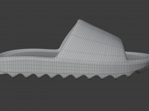 yeezy slide Modello 3D