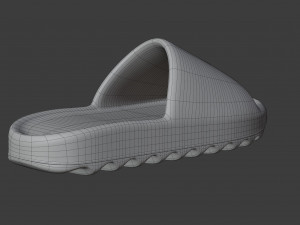 yeezy slide Modello 3D
