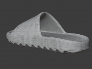 yeezy slide Modello 3D