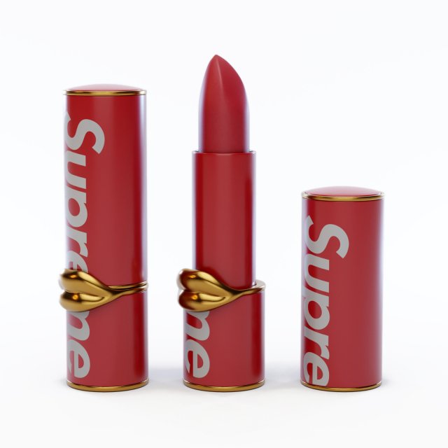 supreme matte trance lipstick Modelo 3D .c4d .max .obj .3ds .fbx .stl .blend 