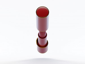 supreme matte trance lipstick Modelo 3D