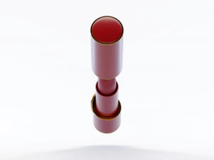 supreme matte trance lipstick 3D Model