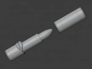 supreme matte trance lipstick 3D Model