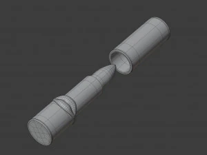 supreme matte trance lipstick 3D Model