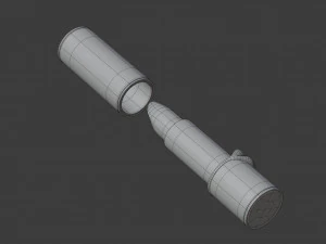 supreme matte trance lipstick 3D Model