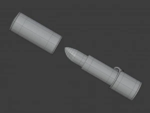 supreme matte trance lipstick 3D Model
