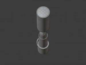 supreme matte trance lipstick 3D Model