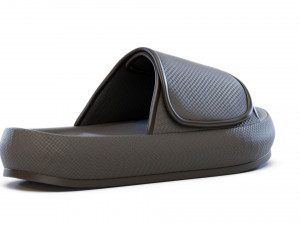 yeezy fabric slippers 3D Model